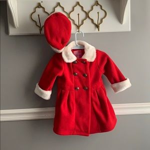 Santa Baby Toddler Winter coat set